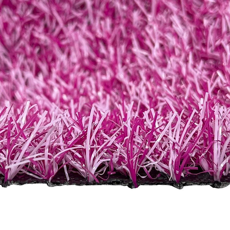 Special Color Turf Pink Artificial Grass For Decoration